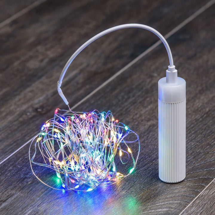 Luci natalizie 100 LED multicolor Lotti