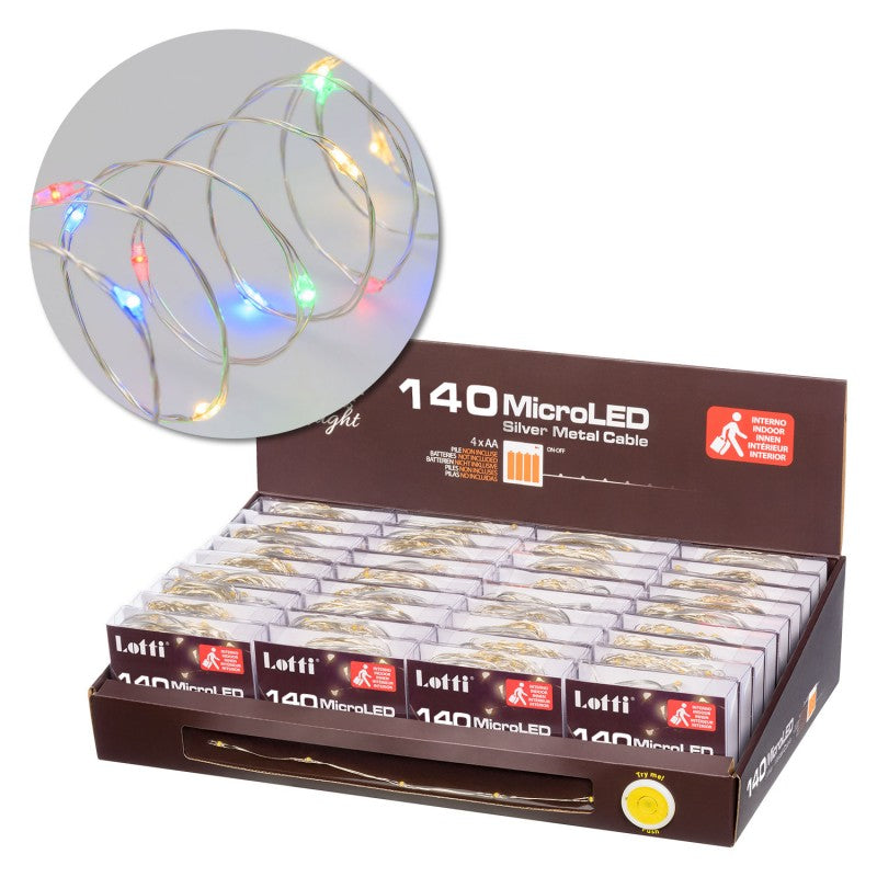 Luci LED multicolor a batteria Lotti