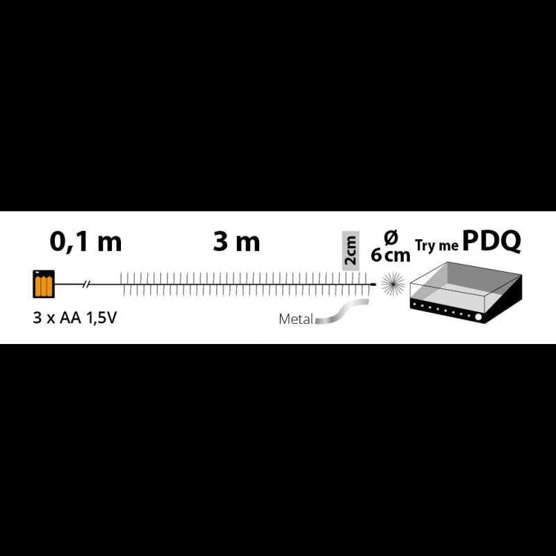 Luci di Natale con 150 minicluster da 3 mt | Lotti