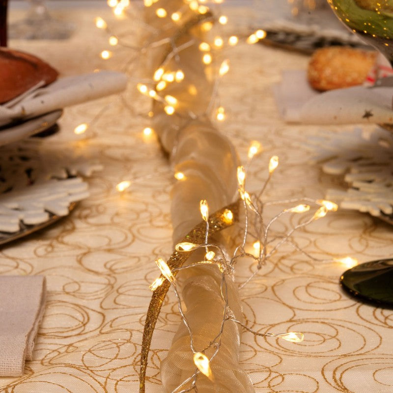 Luci di Natale con 150 minicluster da 3 mt | Lotti
