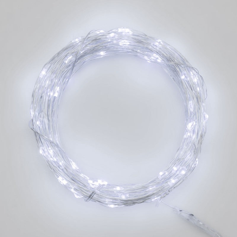 Luci di Natale a batteria Lotti Bianco Freddo