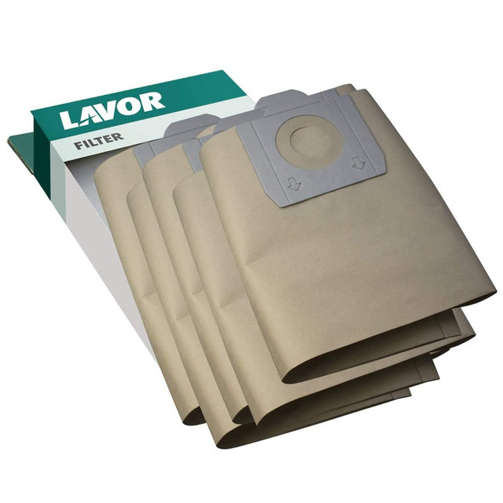 5 sacchetti raccogli polvere per gn/gb 32 lt