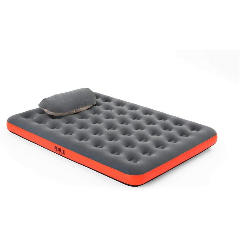 Airbed roll e relax grigio/arancione