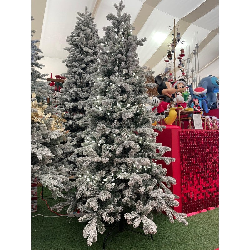 Albero di Natale slim innevato Cervino | Xone
