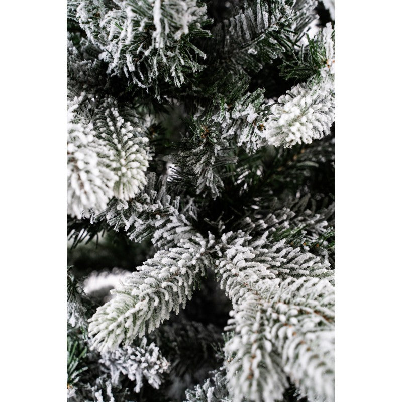 Albero di Natale slim innevato Cervino | Xone