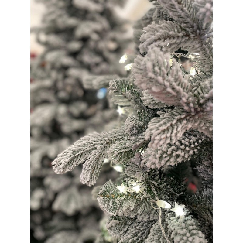 Albero di Natale slim innevato Cervino | Xone