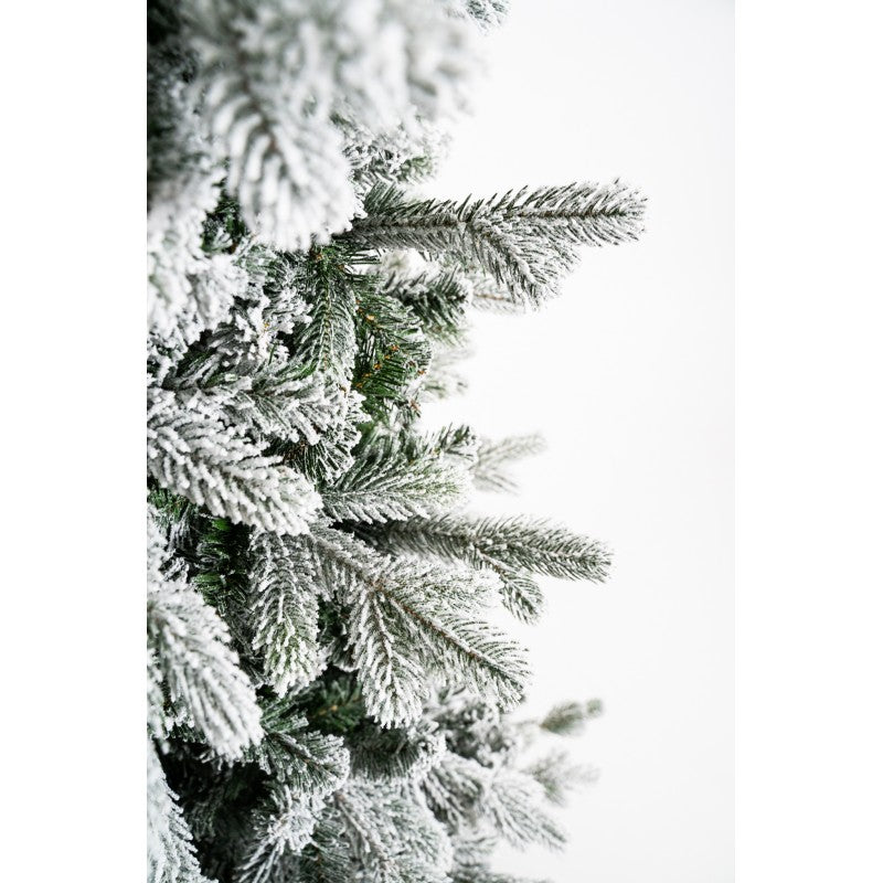 Albero di Natale slim innevato Cervino | Xone