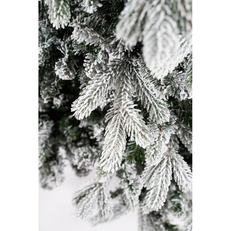 Albero di Natale slim innevato Cervino | Xone