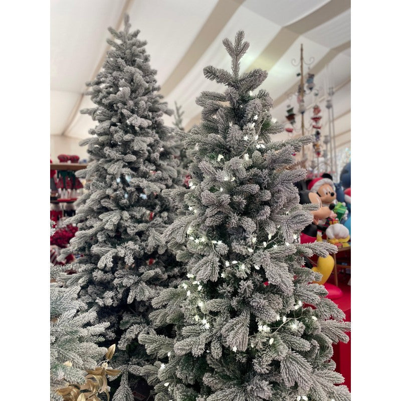 Albero di Natale slim innevato Cervino | Xone