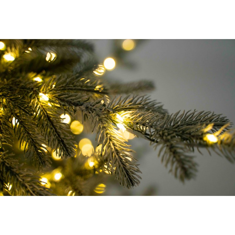 Albero di Natale innevato con luci led Nicolai | Xone