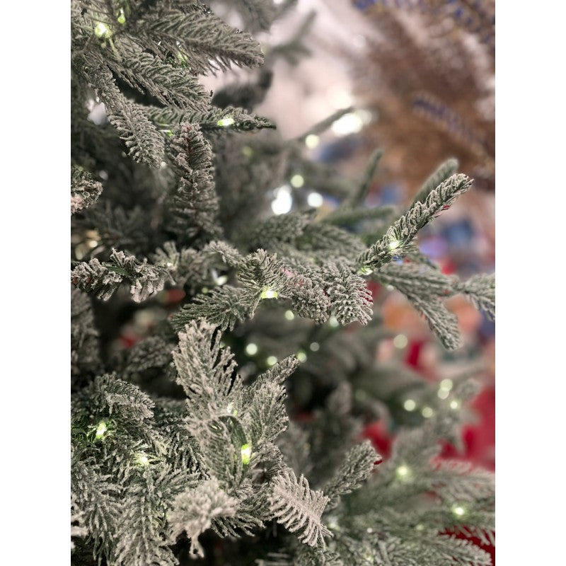 Albero di Natale innevato con luci led Nicolai | Xone