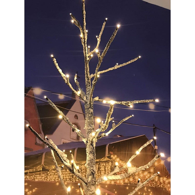 Albero di Natale innevato con luci incorporate Sirio | Xone