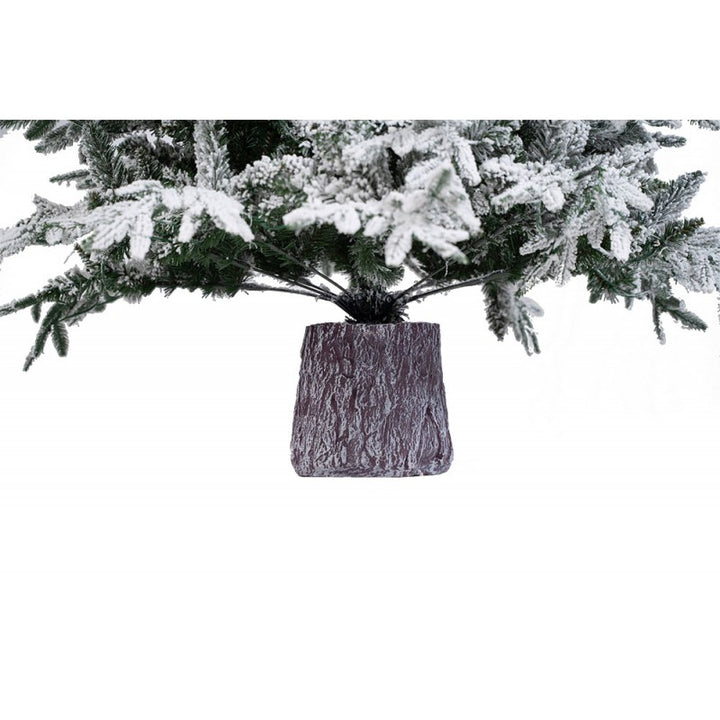 Albero di Natale innevato con tronco Kentucky | Xone
