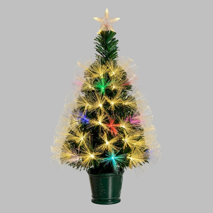 Pinetto di Natale a fibre ottiche Lotti