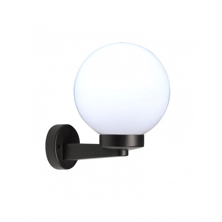 Applique con sfera per esterno bianco