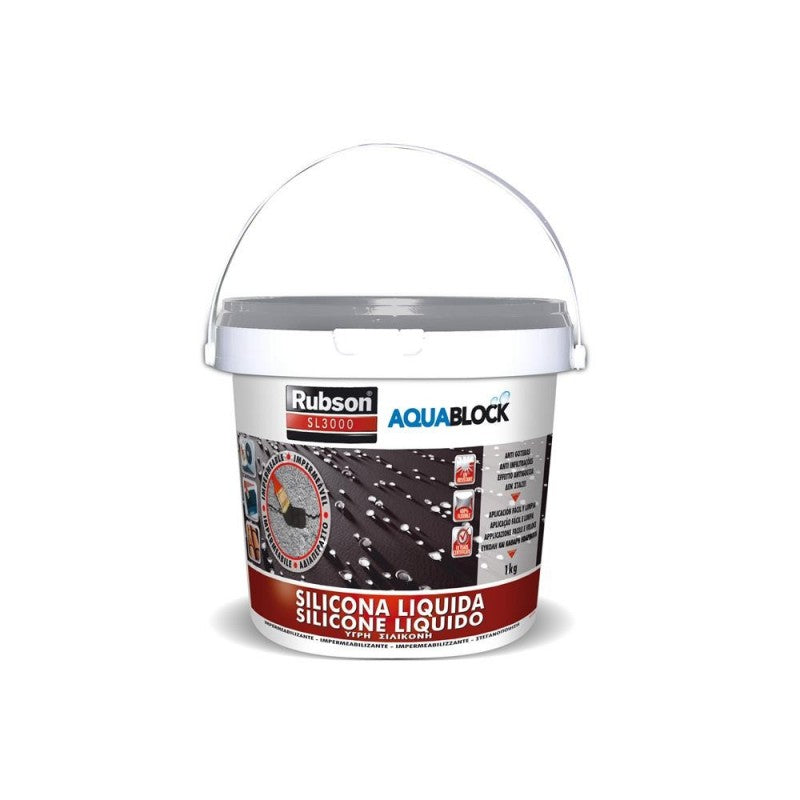 Rubson Aquablock silicone liquido 1 kg
