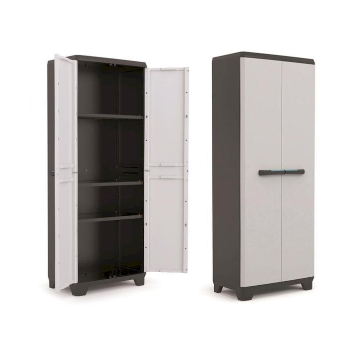 Armadio linear alto con ripiani | Keter