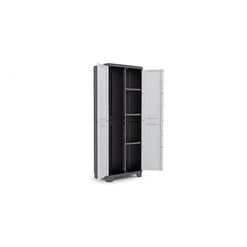 Armadio linear portascope con ripiani | Keter