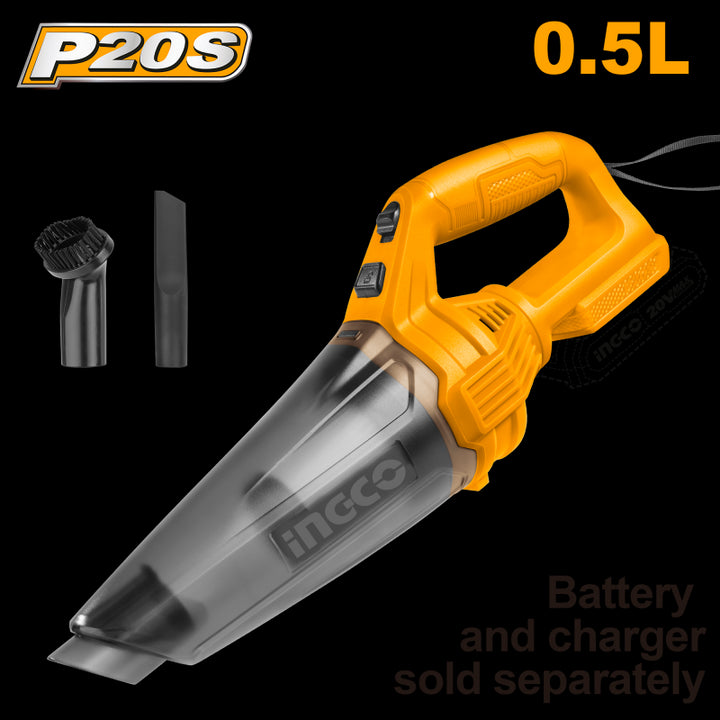 Aspirapolvere 20v 0,5l