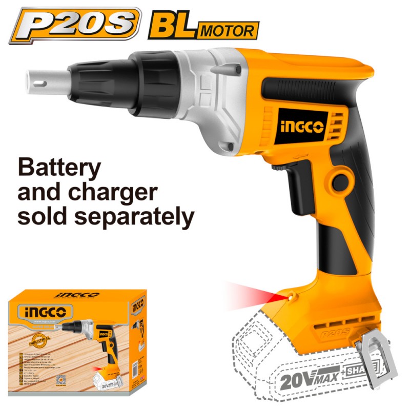 Avvitatore Per Cartongesso A Batteria 20v Nudo