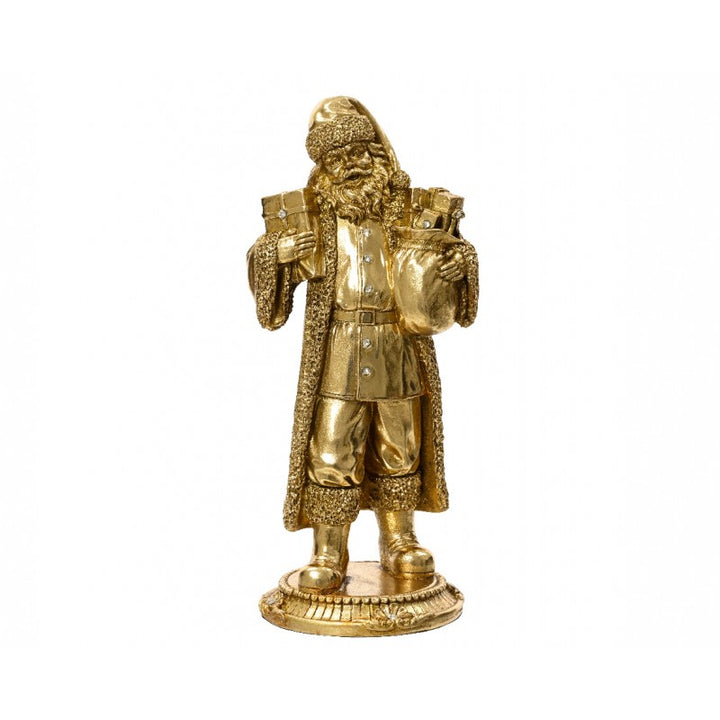 Babbo Poliresina Oro H28,5 cm