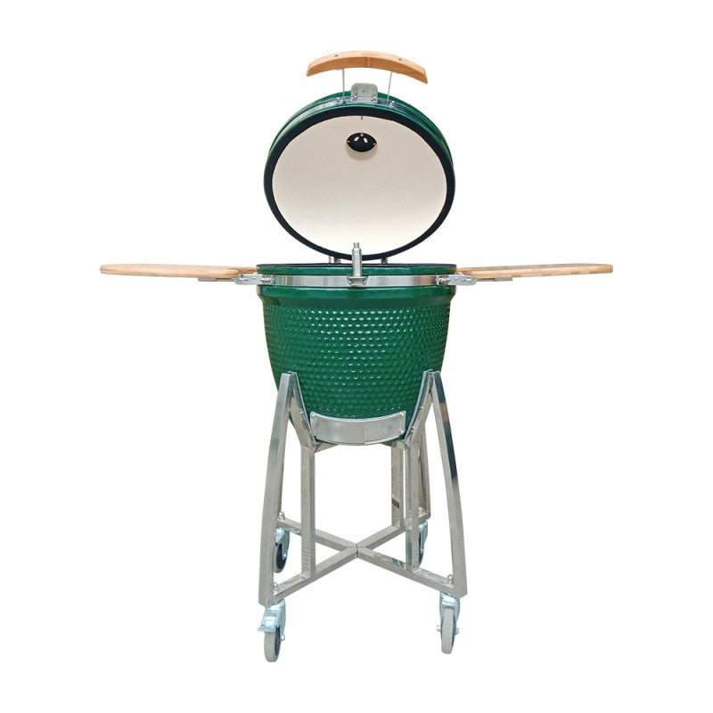 Barbecue Green Kamado by chef Schingaro