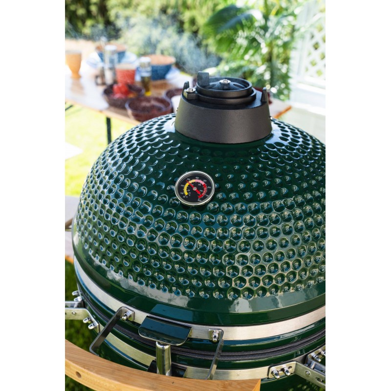 Barbecue Green Kamado by chef Schingaro