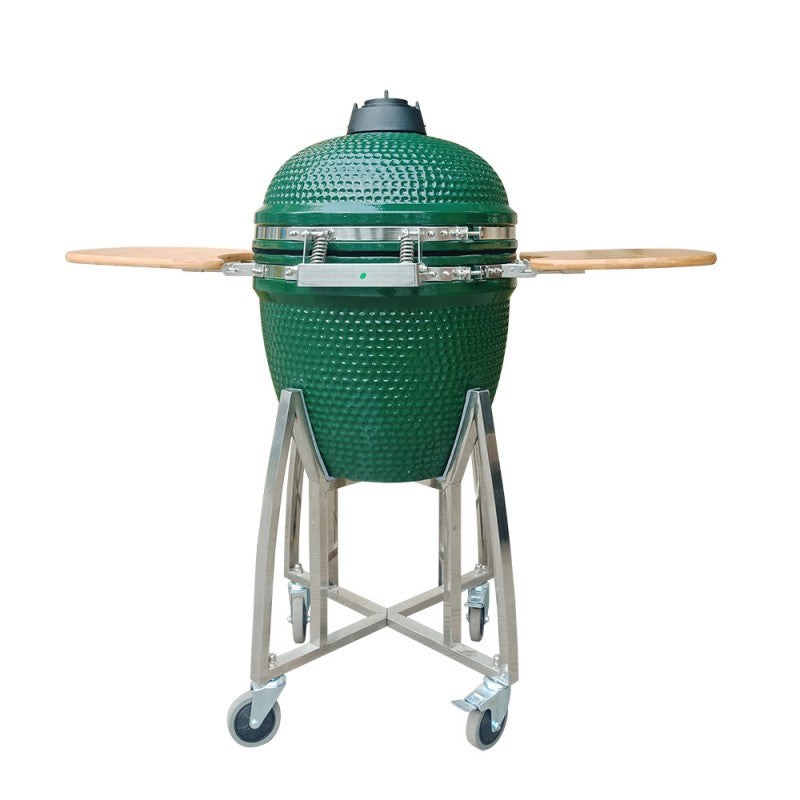 Barbecue Green Kamado by chef Schingaro