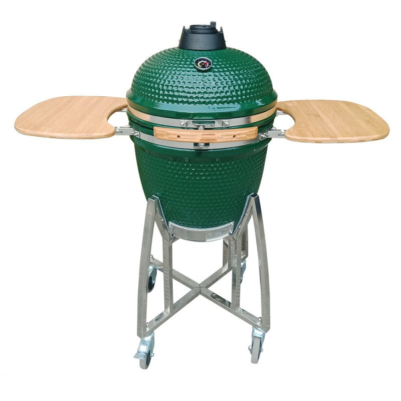 Barbecue Green Kamado by chef Schingaro