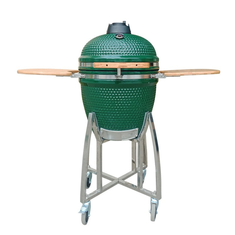 Barbecue Green Kamado by chef Schingaro