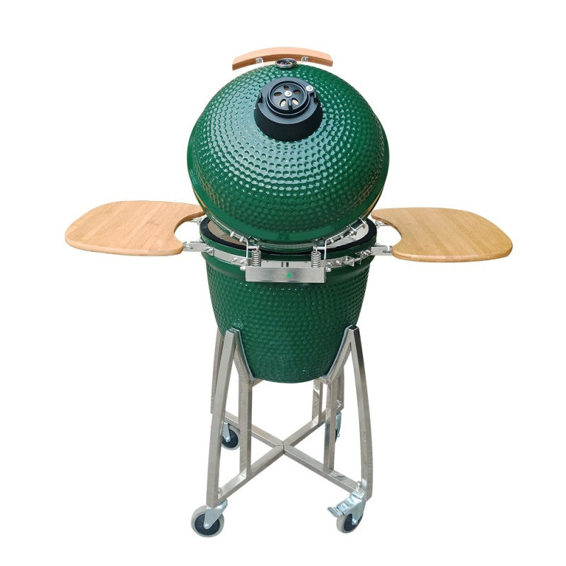 Barbecue Green Kamado by chef Schingaro