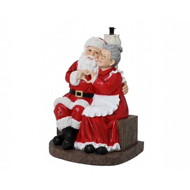 Base per albero di Natale Babbo e Babba