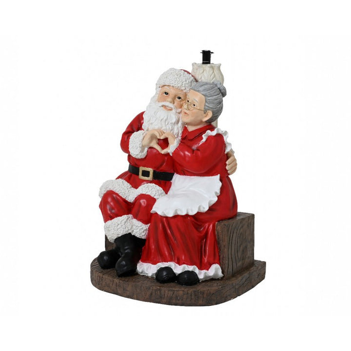 Base per albero di Natale Babbo e Babba