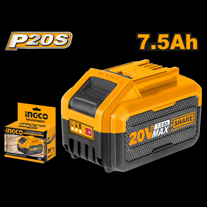 Batteria Litio 20v 7,5ah