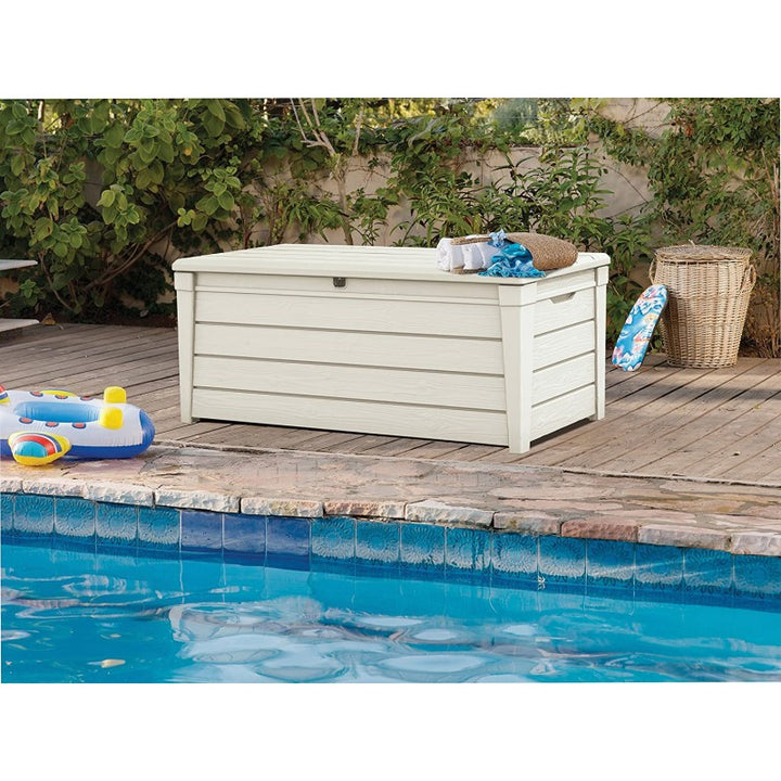 Baule Brightwood Bianco | Keter