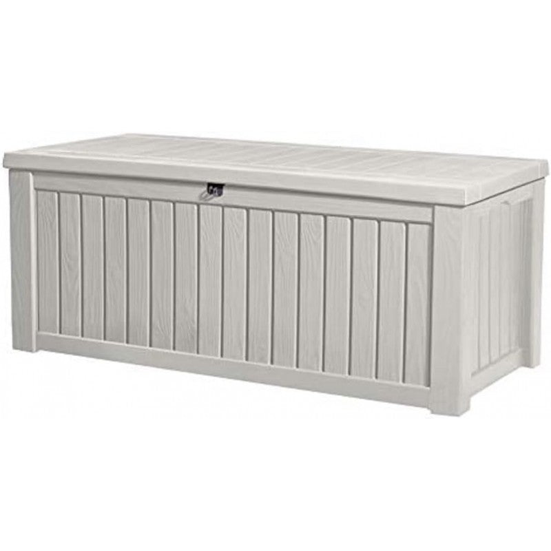 Baule In Resina Pool Box 570lt Bianco | Keter