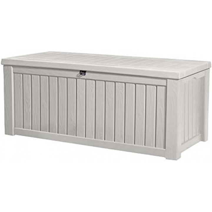 Baule In Resina Pool Box 570lt Bianco | Keter