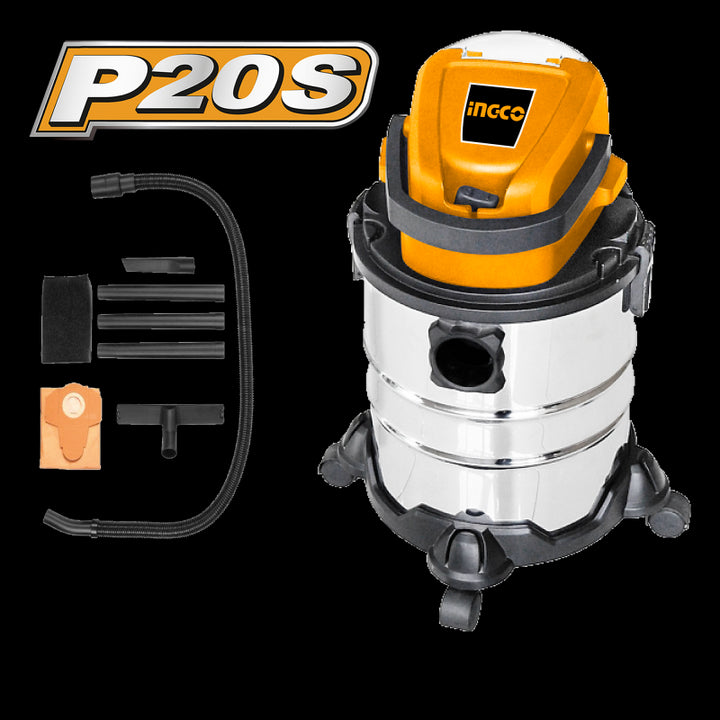 Bidone aspirapolvere a batteria Ingco 20v