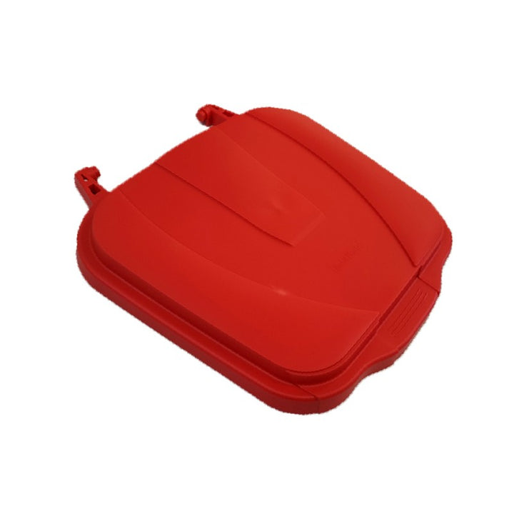 Coperchio bidone carrellato Rosso 100 Lt