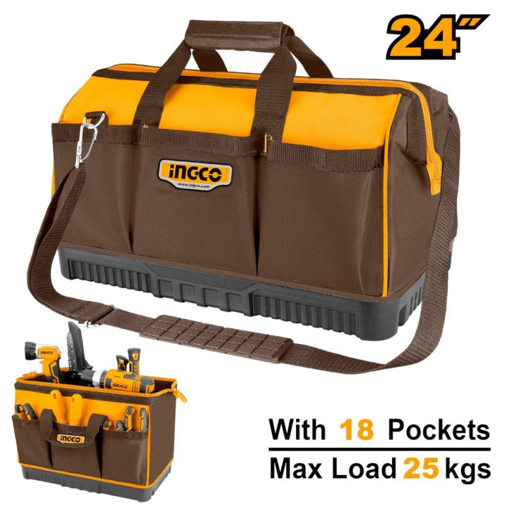 Borsa Porta Attrezzi Con 18 Tasche 25kg