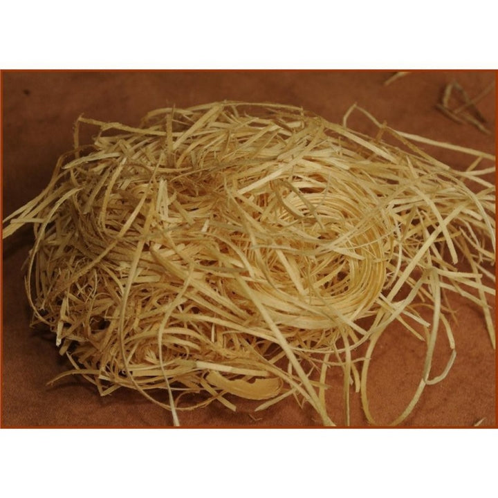 Busta paglia legno per allestimento presepe