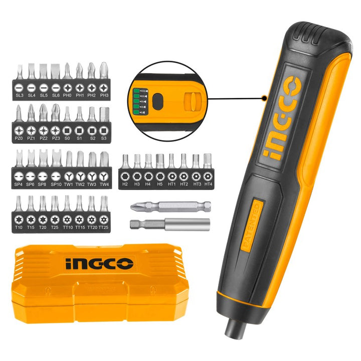 Cacciavite a batteria Ingco 4V
