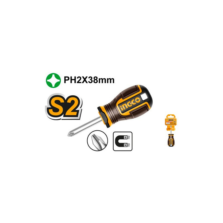 Cacciavite Phillips 6x38mm Ph2 Magnetico