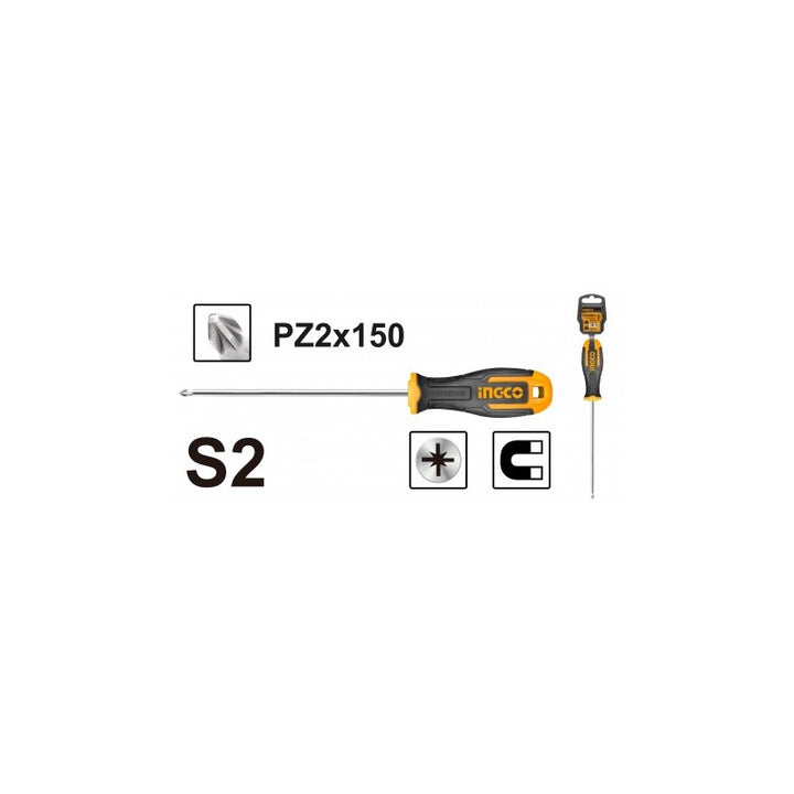 Cacciavite Pozidriv Ingco 150 mm
