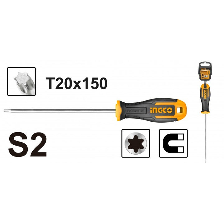 Cacciavite Torx T20 6-150 mm Ingco