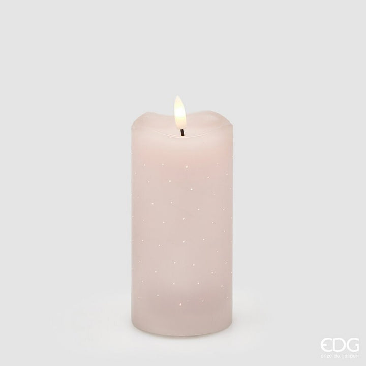 Candela Led Starry Rosa Pallido EDG