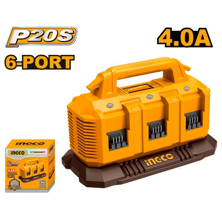 Caricabatterie Rapido 20v 4a 6 Porte