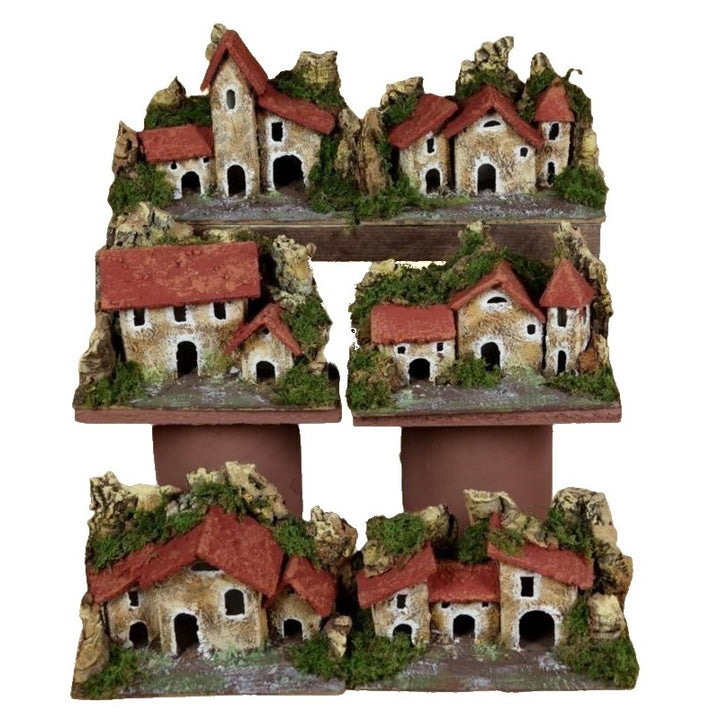 Casa su base 15x10cm