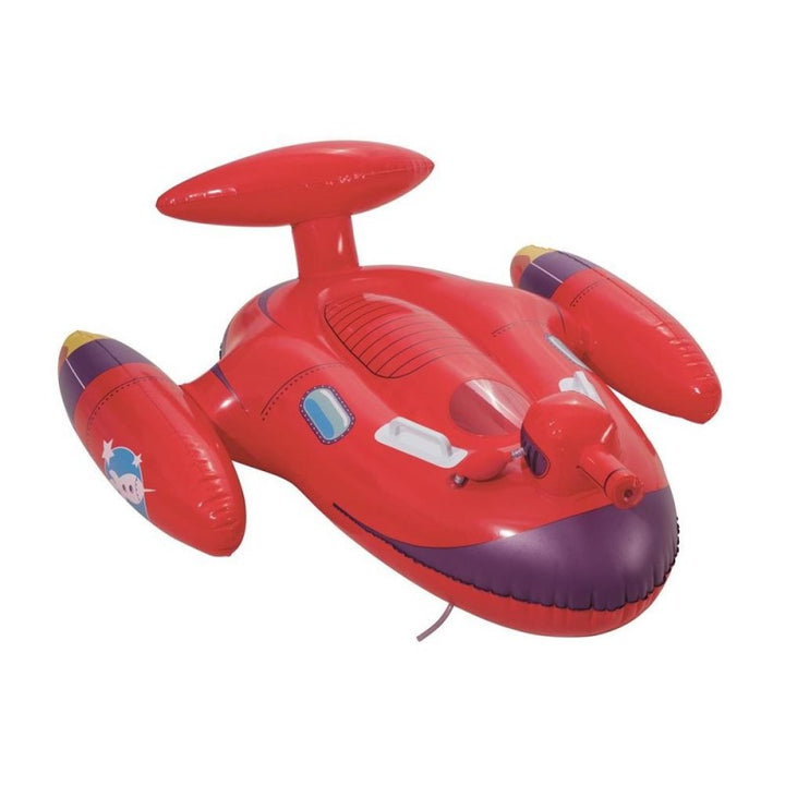 Cavalcabile space splasher con oblo, maniglie e pompa a mano