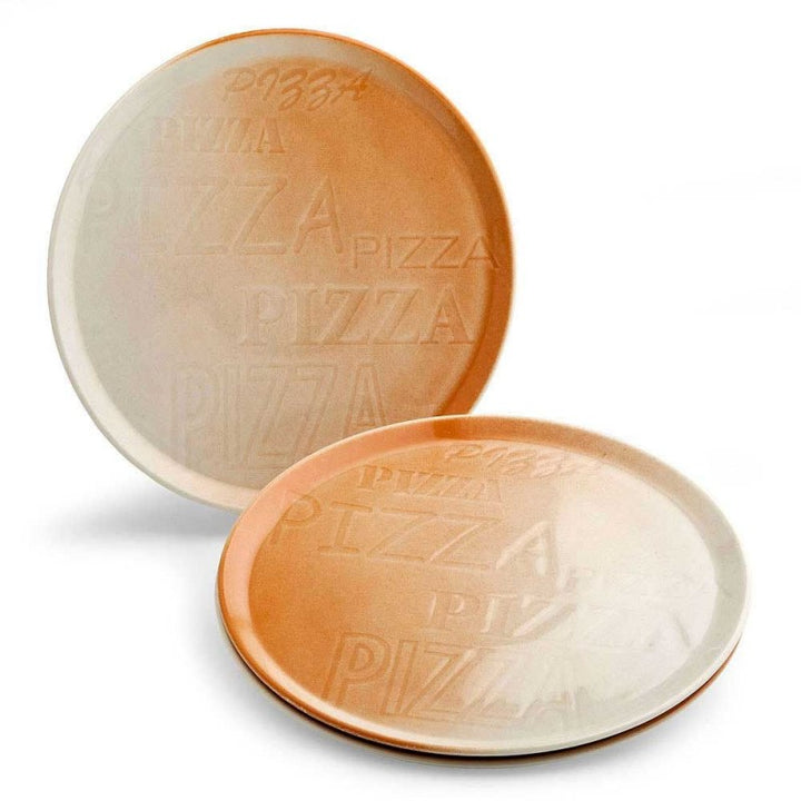 Cinzia Piatto Pizza Cm33 Cuoio